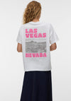 Vero Moda Metha Caty Las Vegas Back Graphic T-Shirt, Black