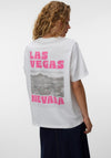 Vero Moda Metha Caty Las Vegas Back Graphic T-Shirt, Black