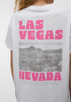Vero Moda Metha Caty Las Vegas Back Graphic T-Shirt, Black