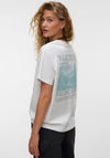 Vero Moda Metha Caty Vancover Back Graphic T-Shirt, Black