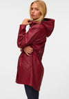 Vero Moda Malou Waterproof Jacket, Red