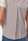 Vero Moda Fie Short Sleeve with Back Print T-Shirt, White