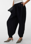 Vero Moda Heather High Waisted with Stud Detail Trousers, Black