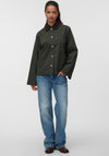 Vero Moda Chelsea-Poppy Cropped Jacket, Forest Green