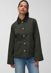 Vero Moda Chelsea-Poppy Cropped Jacket, Forest Green