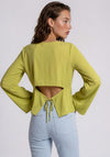 Vero Moda Ammie Open Back Top, Green