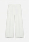 Vero Moda Nancy High Waisted Wide Leg Trousers, White