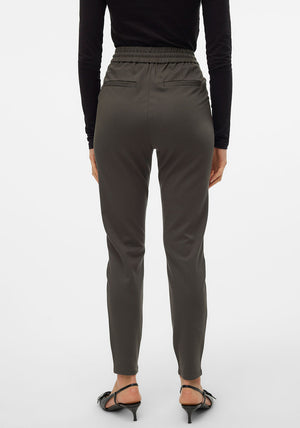 Vera Moda Eva Loose String Pants, Green