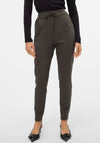 Vera Moda Eva Loose String Pants, Green