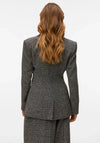 Vero Moda Perle Long Sleeve Fitted Bow Blazer, Black