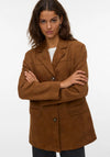 Vero Moda Hazel Faux Suede Blazer, Dachshund