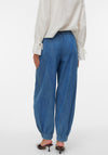 Vero Moda Zelena Balloon Denim Pants, Medium Blue