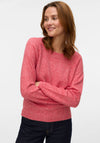 Vero Moda Doffy Knit Sweater, Ribbon Red