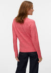 Vero Moda Doffy Knit Sweater, Ribbon Red