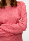 Vero Moda Doffy Knit Sweater, Ribbon Red