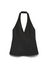 Vero Moda Mayla Halter Neck Top, Black