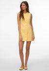 Vero Moda Nille Sleeveless Mini Dress, Yellow