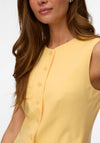 Vero Moda Nille Sleeveless Mini Dress, Yellow