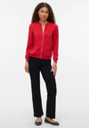 Vero Moda Zip Up Bomber Jacket, Red