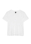 Vero Moda Noabell Stud Detail T-Shirt, White