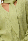 Vero Moda Kae Long Sleeve Knitted Pullover, Green