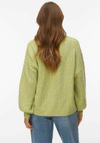 Vero Moda Kae Long Sleeve Knitted Pullover, Green