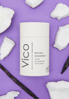Vico Naturals Roll On Deodorant, Coconut & Vanilla