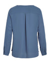 Vila Lucy Lightweight Blouse, Bijou Blue