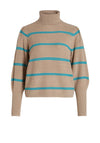 Vila Lou Roll Neck Jumper, Doeskin