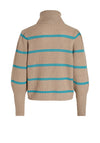 Vila Lou Roll Neck Jumper, Doeskin