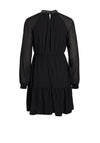 Vila Anlis Halterneck Short A-Line Dress, Black