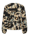 Vila Caia Maya Ink Dye Blouse, Black