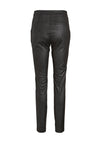 Vila Pines High Rise Coated Leggings, Black