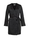Vila Sinza Tailored Mini Dress, Black