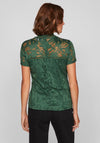 Vila Stasia Lace Top, Pineneedle