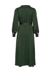 Vila Vienna Ravenna Wrap Ankle Dress, Scarab