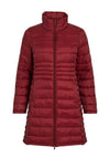Vila Sibiria Quilted Coat, Cabernet