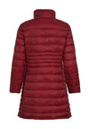 Vila Sibiria Quilted Coat, Cabernet