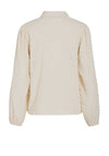 Vila Brietta Textured Shirt, Birch