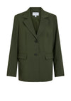 Vila Culda Single Breast Jacket, Green