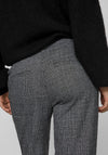 Vila Riley Regular Slim Leg Touser, Black