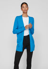 Vila Ril Long Open Knit Cardigan, Cloisonne