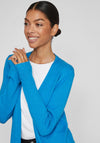 Vila Ril Long Open Knit Cardigan, Cloisonne