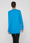 Vila Ril Long Open Knit Cardigan, Cloisonne