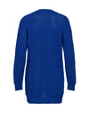 Vila Dalo Open Knit Cardigan, Mazarine Blue