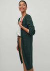Vila Long Knit Cardigan, Pineneedle