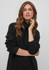 Vila Cilia Knit Jumper Dress, Black