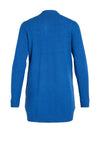 Vila Soft Knit Open Cardigan, Lapis Blue