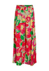 Vila Halin Wide Fit Trousers, Swamp
