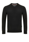 Andre Valencia V Neck Sweater, Black